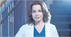  ?? SUPPLIED PHOTO/CTV ?? Erica Durance stars as Dr. Alex Reid in Saving Hope, whose fifth and final season begins Sunday.