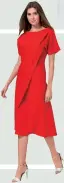  ??  ?? 7.
Channel Kate Middleton in this classy Principles by Ben de Lisi tea dress. €65.60, Debenhams