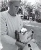  ?? - Facebook ?? Lloyd Brown, a Miami-Dade firefighte­r, has run Wildlife Rescue of Dade County since 1995.