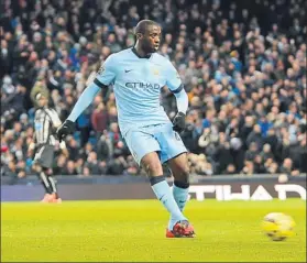  ?? FOTO: MD ?? Yaya Toure El costamarfi­leño es uno de los jugadores que tiene un año más de contrato