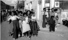  ??  ?? Carnival 1975 … dancing on the street. Photograph: Richard Braine/Pymca/Rex/ Shuttersto­ck