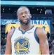  ?? CARLOS AVILA GONZALEZ/SAN FRANCISCO CHRONICLE VIA AP ?? Draymond Green and the Warriors head back to
San Francisco tied 1-1 with the Grizzlies.