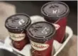  ??  ?? Sales at Tim Hortons increased by 5.3 per cent so far this year.