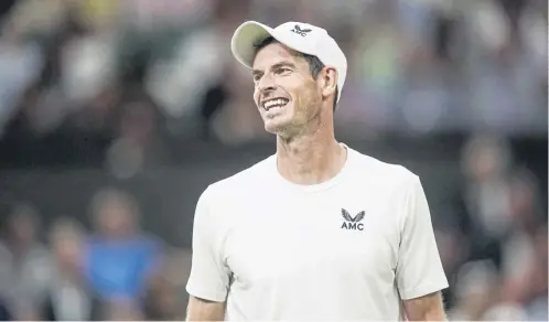  ?? ?? Andy Murray says it is unlikely he will keep playing beyond this summer but the Scot is tempted by another crack at the Olympics in Paris