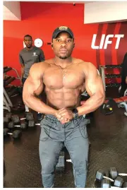  ?? ?? TWO OF A KIND . . . Aaron Musarurwa (left) and James Tashera (right) will briefly put their friendship aside as they compete for honours at the Harare Classic bodybuildi­ng contest at the end of the month