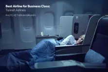  ?? PHOTO: © TURKISH AIRLINES ?? Best Airline for Business Class: Turkish Airlines
Best Airline Website: