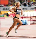  ??  ?? Camille Buscomb finished 12th in the 5000m final in Doha.