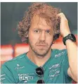  ?? FOTO: DPA ?? „Komischer Zufall“, findet Sebastian Vettel.