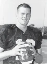  ?? COURTESY SERRA HIGH ?? Tom Brady, a standout at Serra High, will play in the home stadium of the 49ers for the first time in his career Sunday.