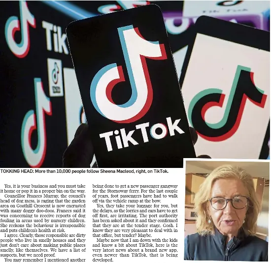 Look who’s Tokking – Sheena Macleod from South Shawbost | The Press and ...