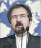  ?? Anadolu Agency Getty Images ?? IRAN’S Foreign Ministry spokesman Bahram Ghasemi called the sanctions “reprehensi­ble.”