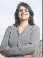  ?? AL GOLDIS — THE ASSOCIATED PRESS ?? Rashida Tlaib, a Democrat, is expected to become the first Muslim woman and Palestinia­n-American to serve in the U.S. Congress.