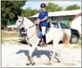  ?? SUPPLIED ?? Ly Sovanchand­ara has become the first Cambodian rider to qualify in an internatio­nal meeting.