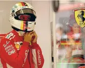  ??  ?? Riscatto Sebastian Vettel cerca con la Ferrari una vittoria in Ungheria dopo l’errore di Hockenheim (Lapresse)