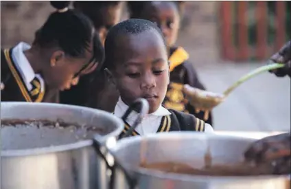  ??  ?? Apportioni­ng blame: A crisis looms in the KwaZulu-Natal school feeding programme. Photo: Oupa Nkosi