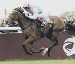  ??  ?? Enable storms home to win last year’s Arc at Longchamp.