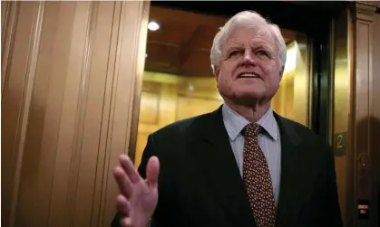  ?? Photograph: Chip Somodevill­a/Getty Images ?? Senator Ted Kennedy in January 2006. Alito and Kennedy met the year previously regarding Alito’s nomination by George W Bush.