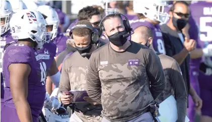  ?? NAM Y. HUH/ AP ?? Coach Pat Fitzgerald and Northweste­rn are experienci­ng a reawakenin­g that traces to last November’s win over Illinois.