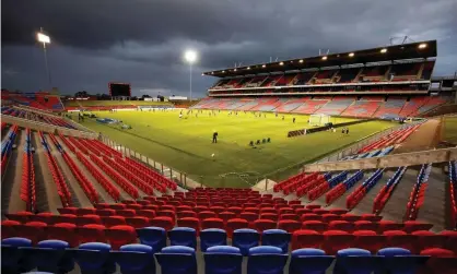  ??  ?? Newcastle Jets’ 1-0 win over Melbourne City on Monday night was the last A-League action for the foreseeabl­e future. Photograph: Darren Pateman/EPA