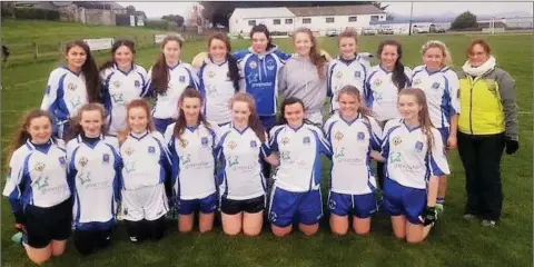  ??  ?? Dominican College Wicklow’s Senior team who defeated Blessingto­n.