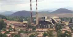  ?? ?? The pace of progress on the smelter restart project was being carefully managed to prioritise cash flow requiremen­ts