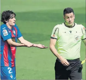  ?? FOTO: EFE ?? Bryan Gil se ha perdido los dos último partidos y el Eibar lo ha acusado