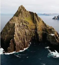  ??  ?? Skellig Michael has gained wordwide recognitio­n