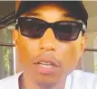  ??  ?? Pharrell Williams