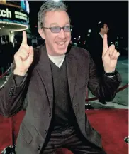  ?? Picture: AP ?? PERSECUTED: Tim Allen says Hollywood’s conservati­ves are being shunned by the liberal majority.