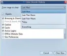  ??  ?? Figure 4: Firefox clear history, but does not really