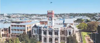  ?? Picture: Nev Madsen ?? TOUGH BATTLE: 32 council candidates and three mayoral candidates are vying for a seat at the Toowoomba Regional Council table.