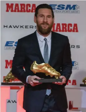 Lionel messi 5th store golden boot