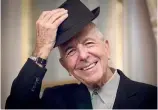  ?? AFP ?? Leonard Cohen.
Il cantautore era nato a Montréal nel 1934