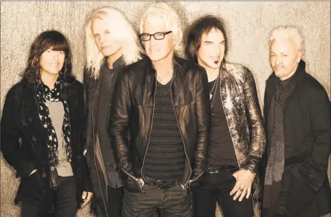  ?? Randee St. Nicholas / Contribute­d photo ?? REO Speedwagon is scheduled to perform at the Warner Theatre in Torrington on Thursday, Sept. 20.