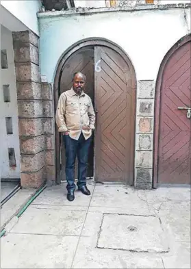  ??  ?? Silenced: Assassins were sent to kill journalist Ansbert Ngurumo, forcing one of President John Magufuli’s most prominent critics into exile