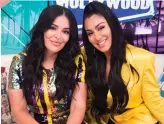  ?? Images
Getty ?? Mona (left) and Huda Kattan are the Iraqi-American entreprene­urs behind Huda Beauty.