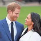  ?? TIM ROOKE/REX/SHUTTERSTO­CK ?? Prince Harry and Meghan Markle will marry Saturday, in case you’d forgotten.