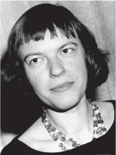  ?? FOTO: DPA ?? Undatierte­s Porträt der Schriftste­llerin Ingeborg Bachmann.