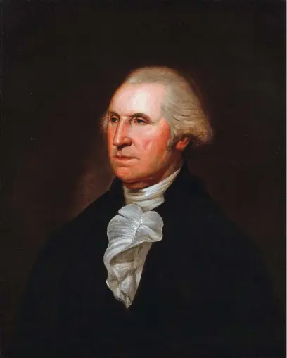  ?? ?? Charles Willson Peale (1741-1827), George Washington, ca. 1795. Oil on canvas, 29 x 23¾ in. Estimate: $2/3 million