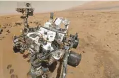  ?? | AP ?? Una selfie compuesta con la imágenes captadas por el rover Curiosity Mars.