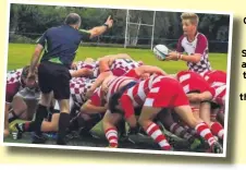  ??  ?? Cranbrook School taught Sevenoaks a lesson in their first game of the season