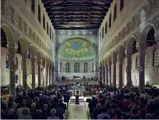  ?? (foto Casadio) ?? Magia Sant’apollinare in Classe ospiterà l’accademia Bizantina