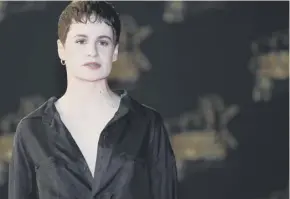  ??  ?? Chris of Christine and the Queens: ‘the more I’m getting older, the more I fit in’