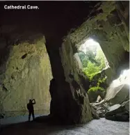  ??  ?? Cathedral Cave.