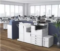  ??  ?? EPSON HAS LAUNCHED the new WorkForce Enterprise WF-C20590, a linehead multifunct­ion printer.