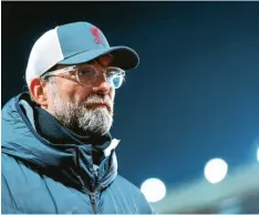  ?? Foto: Witters ?? Nach der 0:2‰Niederlage gegen Everton ist Jürgen Klopps FC Liverpool als Tabellen‰ Sechster außerhalb der Champions‰league‰plätze notiert.