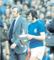  ??  ?? Jock Wallace with John Greig Photograph: SNS