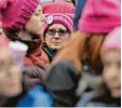  ?? Foto: afp ?? Im Januar protestier­ten Amerikaner­in nen mit rosa Mützen.