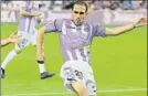  ?? FOTO: EFE ?? Nacho, del Valladolid, será titular hoy