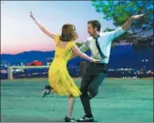  ??  ?? Ryan Gosling and Emma Stone lead the cast of LaLaLand, which will open across China on Feb 14.